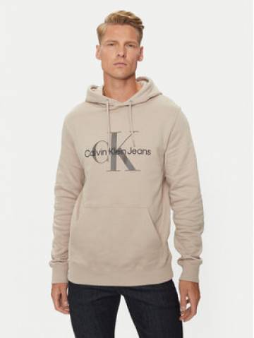 Calvin Klein Jeans Світшот J30J320805 Бежевий Regular Fit Calvin Klein Jeans Світшот J30J320805 Бежевий Regular Fit