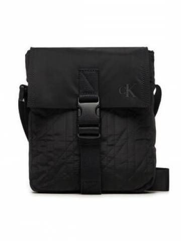 Calvin Klein Jeans Плоска сумка Qulited Reporter 18 K50K512164 Чорний Calvin Klein Jeans Плоска сумка Qulited Reporter 18 K50K512164 Чорний