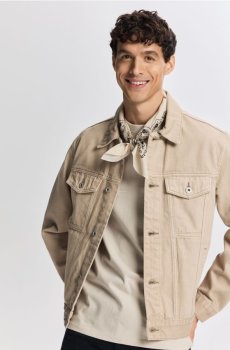 Reserved - Джинсова куртка - бежевий - YQ323-08J