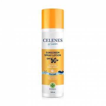 Детский солнцезащитный спрей-лосьон Celenes Herbal Sunscreen Spray Lotion SPF 50+, 150 мл Детский солнцезащитный спрей-лосьон Celenes Herbal Sunscreen Spray Lotion SPF 50+, 150 мл