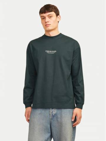 Jack&Jones Longsleeve Vesterbro 12251775 Зелений Loose Fit Jack&Jones Longsleeve Vesterbro 12251775 Зелений Loose Fit