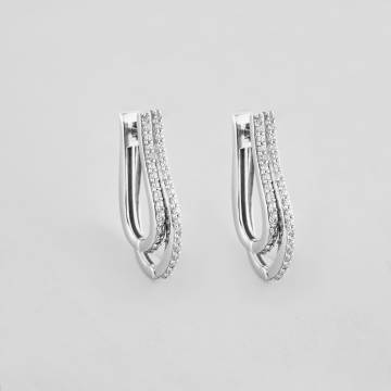 Серебряные серьги Minimal 2243р Серебряные серьги Minimal 2243р