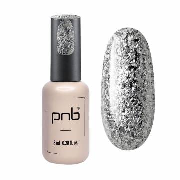 Гель-лак для ногтей PNB Gel Polish UV/LED 185 Star Way, Silver, 8 мл Гель-лак для ногтей PNB Gel Polish UV/LED 185 Star Way, Silver, 8 мл