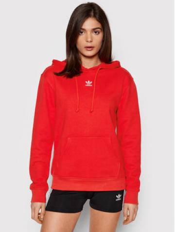 adidas Світшот Hoodie HF7508 Червоний Regular Fit adidas Світшот Hoodie HF7508 Червоний Regular Fit