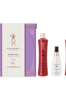 Набор для волос CHI Royal Treatment Hydrating Essentials Kit (шампунь, 355 мл + кондиционер, 355 мл + масло, 118 мл)