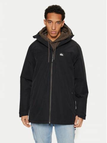 Quiksilver Куртка парка Overcast 3K EQYJK04087 Чорний Regular Fit Quiksilver Куртка парка Overcast 3K EQYJK04087 Чорний Regular Fit