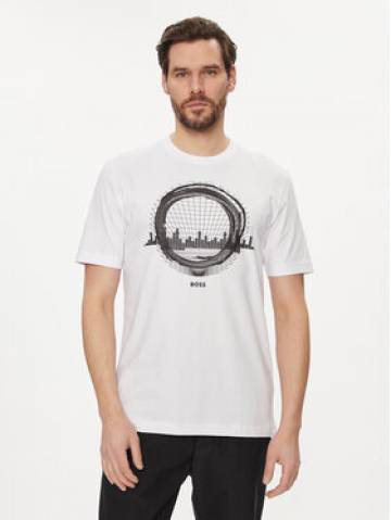 Boss Футболка 50506372 Білий Regular Fit Boss Футболка 50506372 Білий Regular Fit