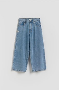 Reserved - Джинсові штани classic baggy - синій - 993FN-55J