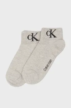 Женские серые носки (2 пары) MONOGRAM Серый 35-38 Calvin Klein 701228813