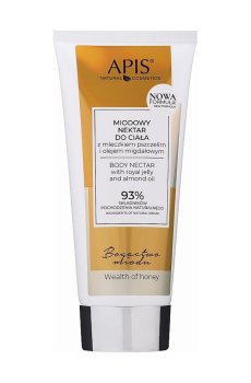 Нектар для тела Apis Natural Cosmetics Body Nectar с медом, маточным молочком и миндальным маслом, 200 мл