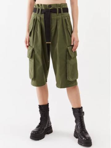 Pinko Джинсові шорти Ronf 101978 A0D5 Хакі Regular Fit Pinko Джинсові шорти Ronf 101978 A0D5 Хакі Regular Fit
