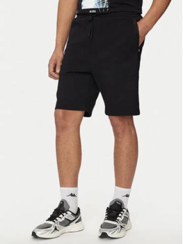 Boss Спортивні шорти Headlo 1 50510348 Чорний Regular Fit Boss Спортивні шорти Headlo 1 50510348 Чорний Regular Fit