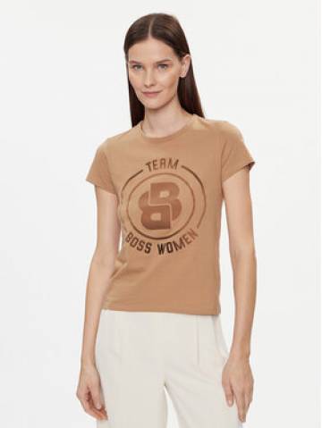 Boss Футболка 50514738 Бежевий Regular Fit Boss Футболка 50514738 Бежевий Regular Fit