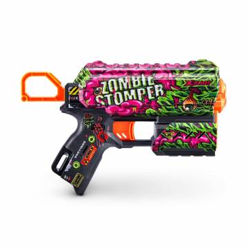 Швидкострільний бластер X-Shot Skins Flux Zombie Stomper (36516A) Швидкострільний бластер X-Shot Skins Flux Zombie Stomper (36516A)
