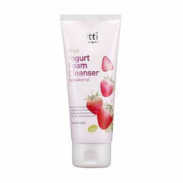 Очищающая пенка для умывания с клубничным йогуртом Ottie Fruit Yogurt Foam Cleanser Strawberry, 150 мл Очищающая пенка для умывания с клубничным йогуртом Ottie Fruit Yogurt Foam Cleanser Strawberry, 150 мл