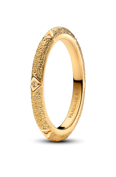 Каблучка текстурована з камінцями Pandora ME