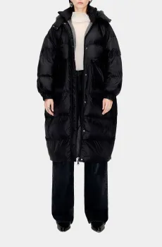 Женский черный пуховик Черный XS-S Bimba Y Lola 232BR0480.10000