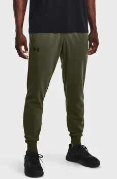 Мужские оливковые спортивные брюки UA Armour Fleece Joggers Оливковый S Under Armour 1373362-390