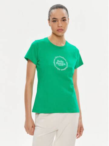 Helly Hansen Футболка W Core Graphic T-Shirt 54080 Зелений Regular Fit Helly Hansen Футболка W Core Graphic T-Shirt 54080 Зелений Regular Fit