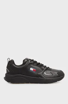 Мужские черные кроссовки RUNNER Черный 43 Tommy Jeans EM0EM01621