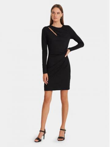 Lauren Ralph Lauren Коктейльна сукня 253926430001 Чорний Slim Fit Lauren Ralph Lauren Коктейльна сукня 253926430001 Чорний Slim Fit