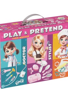 Игровой набор 3 в 1 TechnoK Подарочный: врач, повар, парикмахер, от 3 лет (2277)