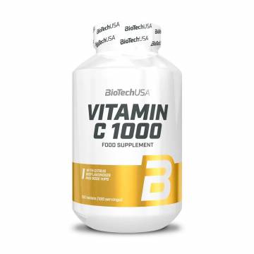 Витамин C BioTech USA Vitamin C 1000, 100 таблеток
