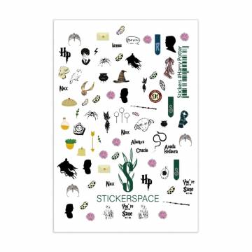 Наклейки для дизайна ногтей StickersSpace Harry Potter Mini (285012) Наклейки для дизайна ногтей StickersSpace Harry Potter Mini (285012)