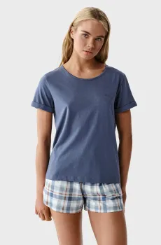 Женская пижама (футболка, шорты) Разноцветный L Atlantic NLP-512