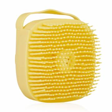 Массажер для тела силиконовый, желтый, 1 шт