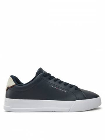 Tommy Hilfiger Снікерcи Th Court Lth Detail Ess FM0FM05367 Cиній Tommy Hilfiger Снікерcи Th Court Lth Detail Ess FM0FM05367 Cиній