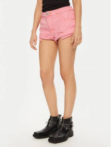 One Teaspoon Джинсові шорти Bandits 26780 Рожевий Regular Fit One Teaspoon Джинсові шорти Bandits 26780 Рожевий Regular Fit