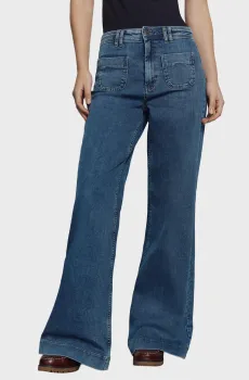 Женские синие джинсы Синий 36 SPRINGFIELD 6823582