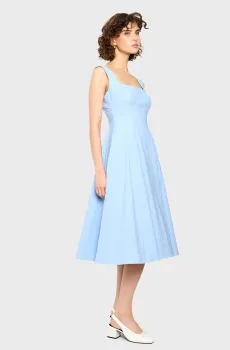 Женское голубое платье Голубой L ANDRE TAN 40033