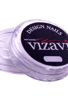 Уценка! Акриловая пудра для ногтей Vizavi Professional Acrylic Powder 04 Розовая, 2 г