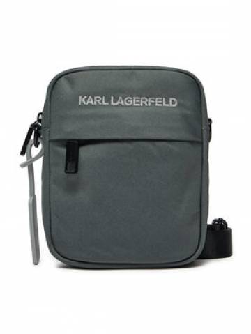 KARL LAGERFELD Плоска сумка 246M3062 Сірий KARL LAGERFELD Плоска сумка 246M3062 Сірий