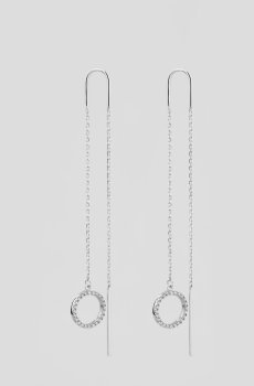 Серьги Круг Блеска