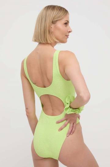 Слитный купальник Calvin Klein цвет зелёный мягкая чашечка Слитный купальник Calvin Klein цвет зелёный мягкая чашечка