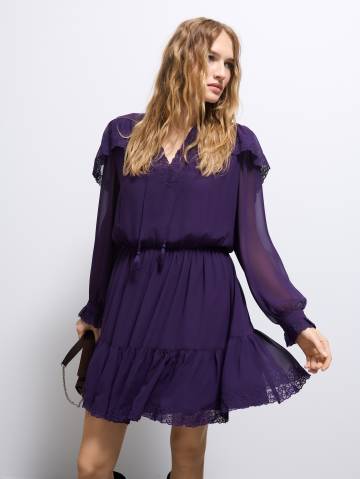 Mohito - Сукня міні - темно-фіолетовий - 32