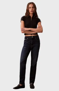 Женские темно-синие джинсы NEW MOM JEAN THOMPSON Синий 24-SH Calvin Klein Jeans LV047D842G