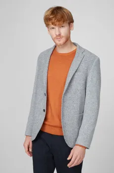 Мужской серый блейзер Серый 56 Pierre Cardin РС.-C4 42404.2056