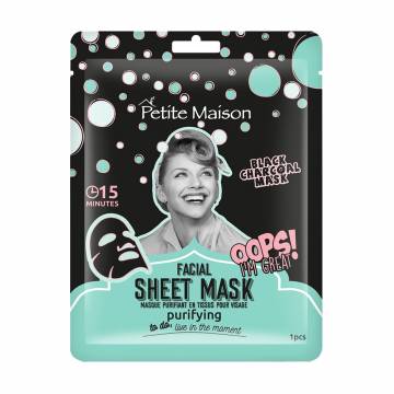 Тканевая маска для лица Petite Maison Facial Sheet Mask Очищающая, 25 мл Тканевая маска для лица Petite Maison Facial Sheet Mask Очищающая, 25 мл