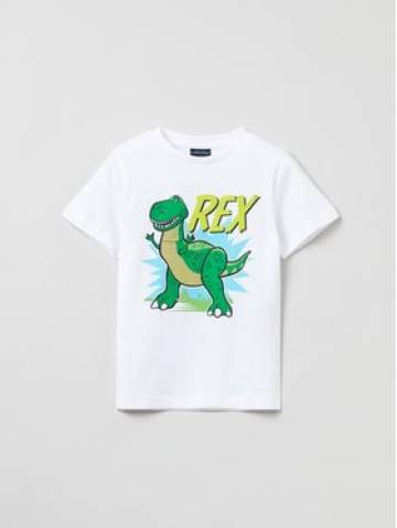 OVS Футболка LIGHTYEAR 1737878 Білий Regular Fit OVS Футболка LIGHTYEAR 1737878 Білий Regular Fit