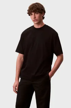 Мужская черная футболка PREMIUM Черный XXL Calvin Klein LV04LE208G