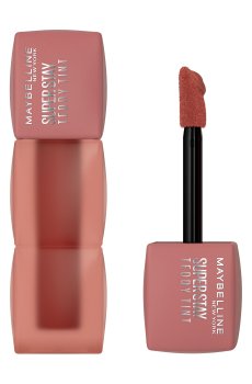 Стойкая матовая помада-тинт для губ Maybelline New York Super Stay Teddy Tint, 100 Kitten Heel, 5 мл