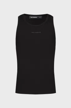 Мужская черная майка Черный XL Karl Lagerfeld 561238.755051;990