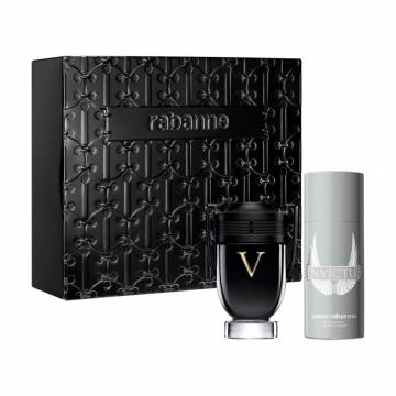 Парфюмированный набор мужской Rabanne Invictus Victory (дезодорант-спрей, 150 мл + парфюмированная вода, 100 мл) Парфюмированный набор мужской Rabanne Invictus Victory (дезодорант-спрей, 150 мл + парфюмированная вода, 100 мл)