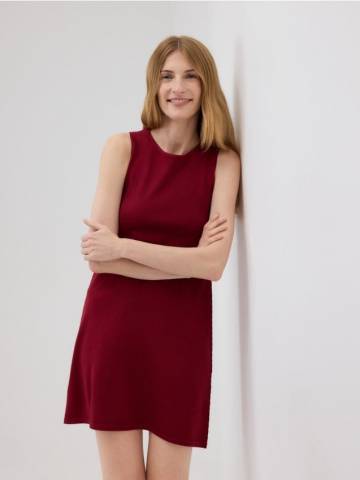 Reserved - Мінісукня з додаванням віскози - карміновий - 470EB-92X