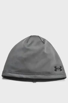 Мужская серая шапка UA Storm Beanie Серый ONESIZE Under Armour 1365918-025