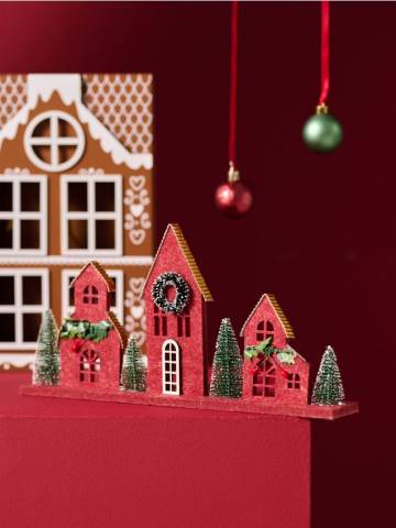 Різдвяна прикраса - буряковий